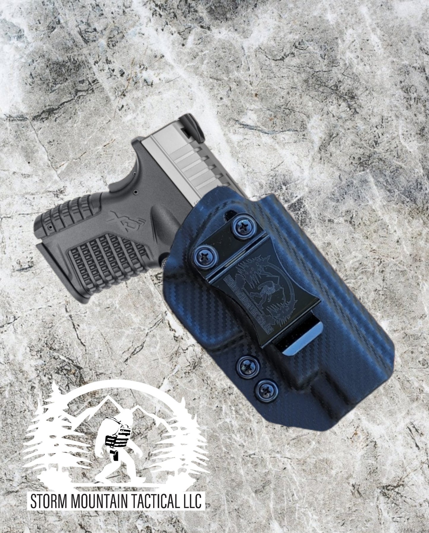 Custom Kydex IWB holster for Springfield Armory handmade in Loveland Colorado by Storm Mountain Tactical