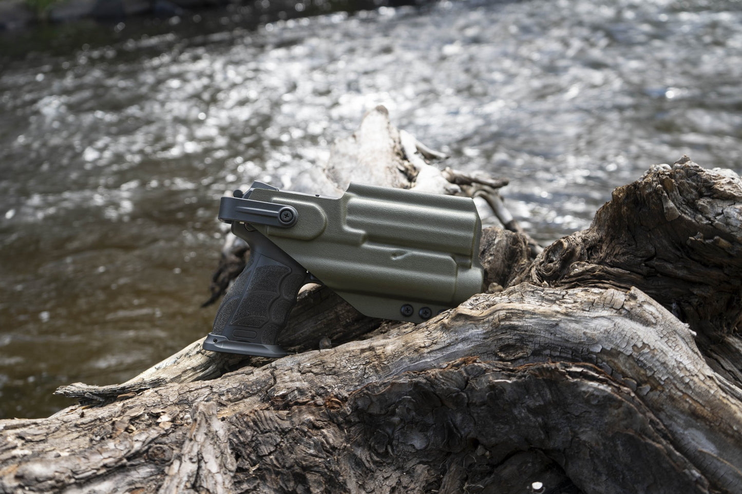 Custom Kydex OWB HK holsters handmade in Loveland Colorado by Storm Mountain Tactical
