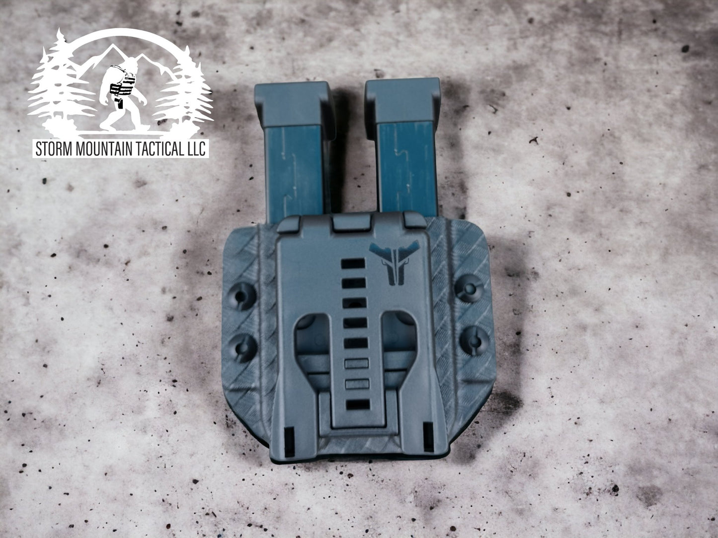 Double, Double Stack Mag Carrier Leo Style. - Storm Mountain Tactical LLC