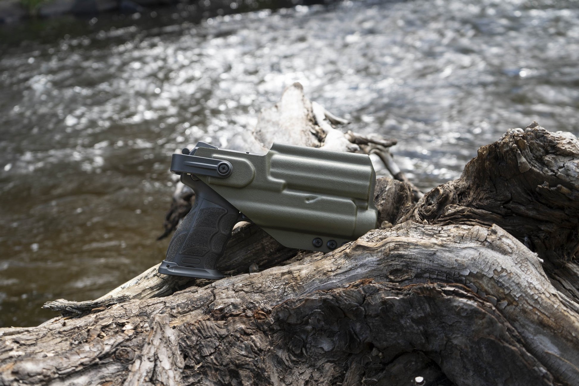 Custom Kydex OWB HK holsters handmade in Loveland Colorado by Storm Mountain Tactical