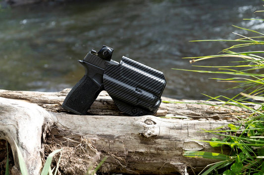 Custom Kydex OWB Sig Sauer holsters handmade in Loveland Colorado by Storm Mountain Tactical