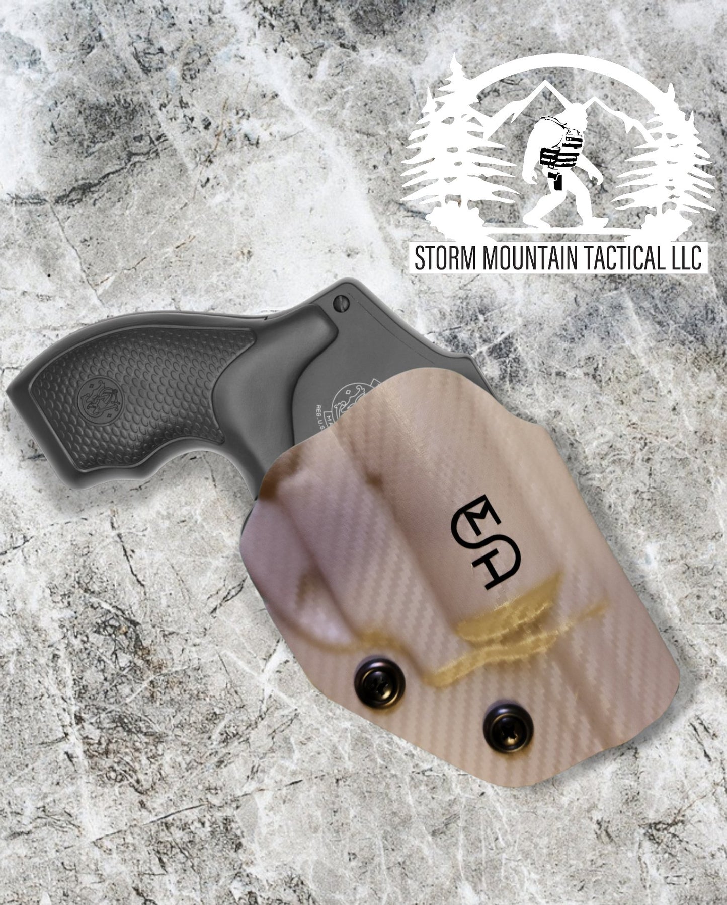 Custom Kydex OWB Smith and Wesson holsters handmade in Loveland Colorado by Storm Mountain Tactical