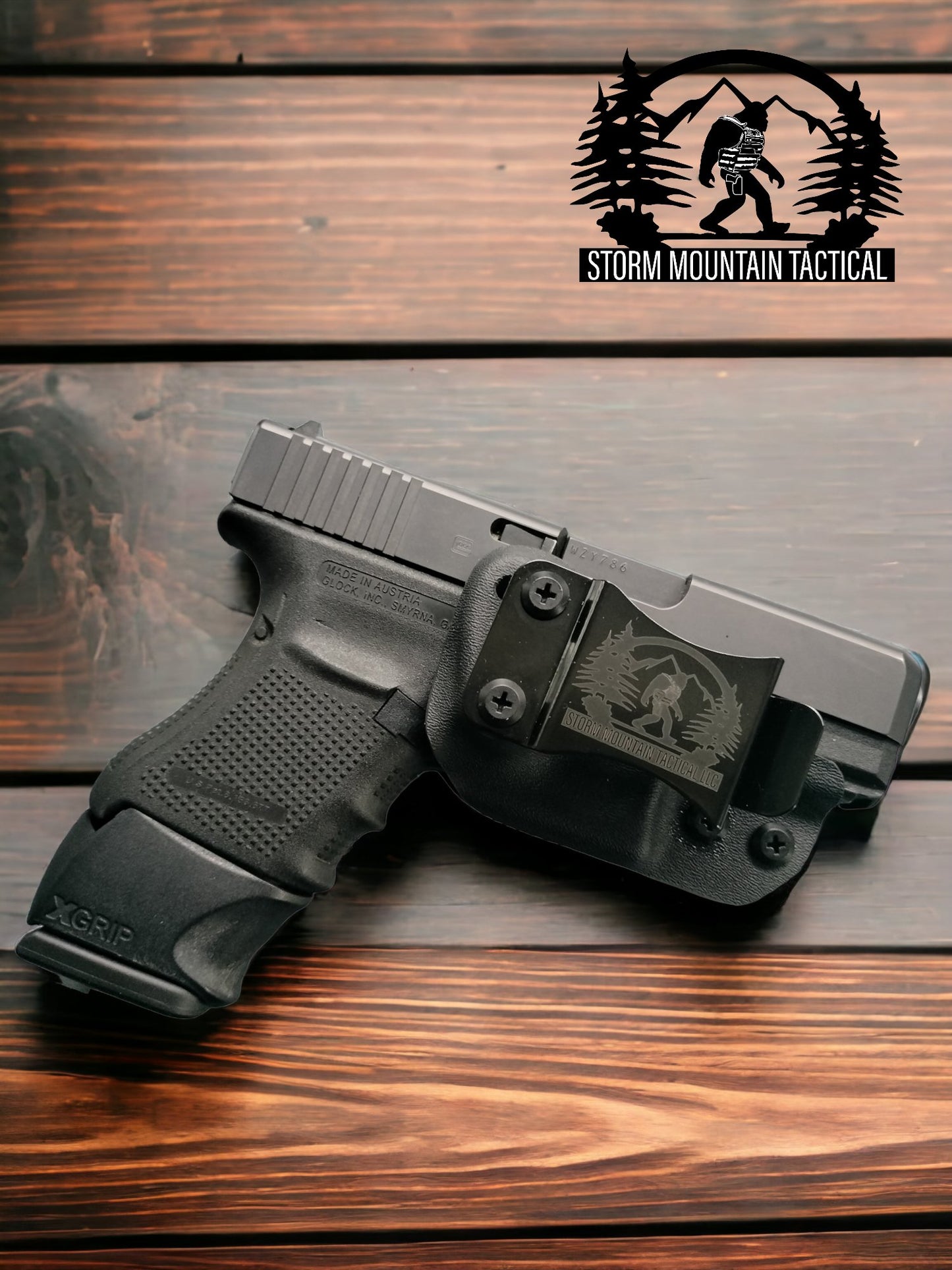 Double Stack Glock Minimalist I.W.B Holster. - Storm Mountain Tactical LLC